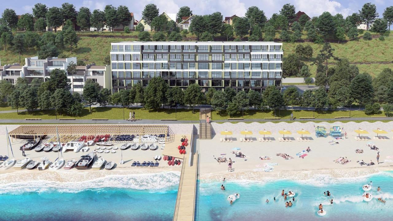 Апартаменты У Моря Magnit Первая Линия Odessa Buitenkant foto